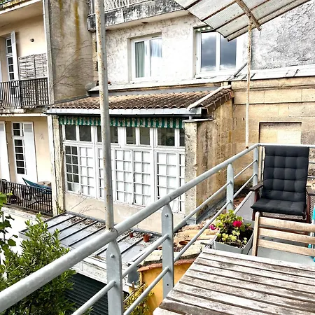 Apartamento Deux Pieces Avec Balcon, Calme Et Ensoleille Bordéus